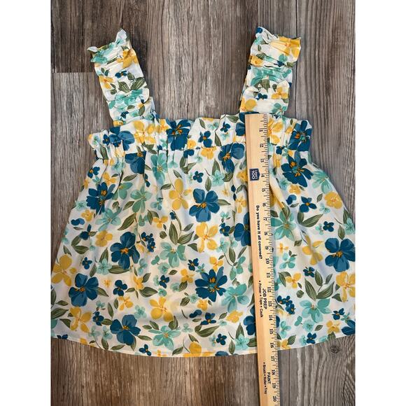 Blu Pepper‎ Women's Floral Print Sleeveless Tank Top Size S Multicolor - Picture 6 of 7